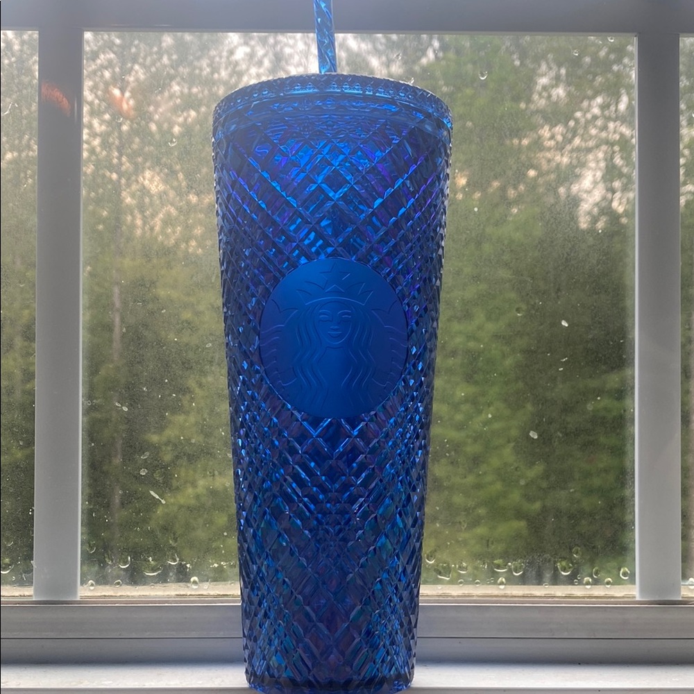 Starbucks Radiant Blue Textured Tumbler